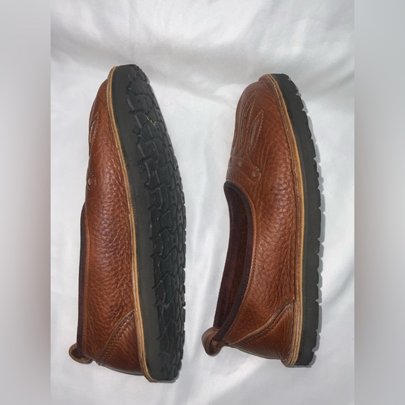 Native Earth Handmade Leather Unisex Low Shoes Court Slipper - Picture 10 of 16